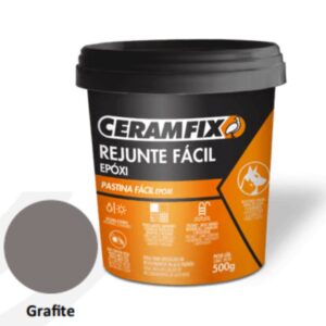 Rejunte Epóxi - Grafite 0,5kg Ceramfix