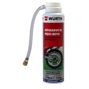 Reparador De Pneus Moto 170ml125g - Wurth