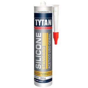 Silicone Acético Incolor Standard 260g - Tytan