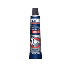 Silicone Acético Uso Geral Branco 50gr - Tytan
