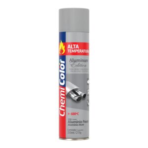 Spray Alta Temperatura Alumínio 350ml - Chemicolor