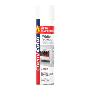 Spray Alta Temperatura Branco 350ml - Chemicolor