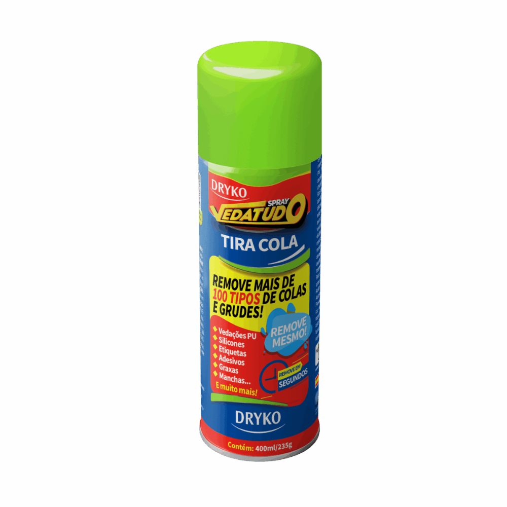 Spray Tira Cola Vedatudo 400ml Dryko