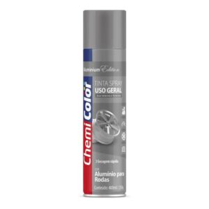 Spray Uso Geral Alumínio P/Rodas 400ml - Chemicolor