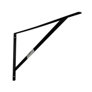Suporte Mão Francesa Leve  200X120mm Preta - Presto