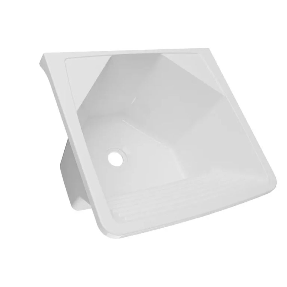 Tanque Plástico 18l Branco 41x38x29cm Astra