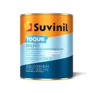 Tinta Acrílica Branco Toque Brilho 900ml Suvinil