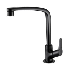 Torneira Cozinha Mesa Flatt Preta Fosca F71 1167 Lorenzetti